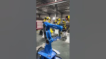 Yaskawa Motoman GP7 on testing. YRC1000 micro  #robotic #manipulator #automation
