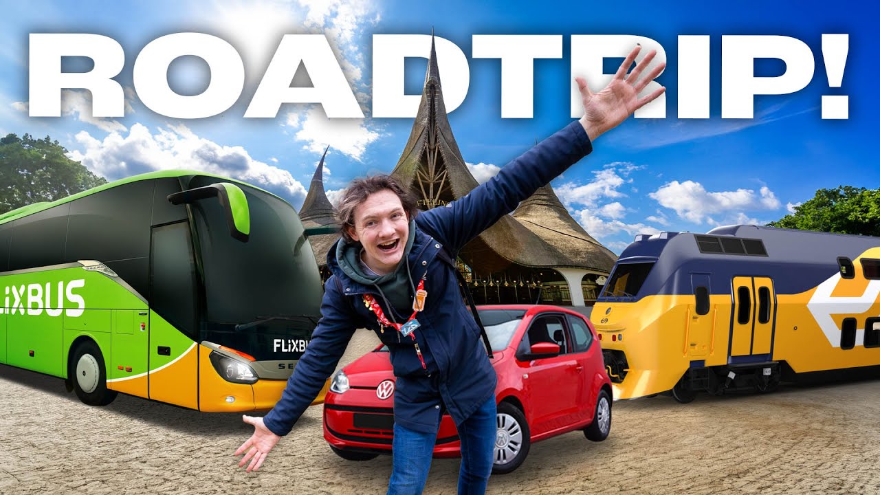 HOE REIS JE HET GOEDKOOPST NAAR DE EFTELING? 🚌 💰 | Bart Baan