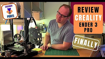 Creality Ender 3 Ender 3 Pro 3d Printer Review Mods And More Youtube