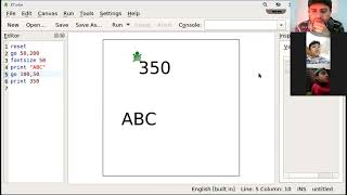 Class 3: KTurtle - Font Size, Print & Go Command | Chapter 5 | Page 54-56