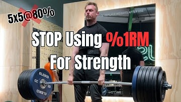 The BIG Problem with Using %1RM Training (for strength)