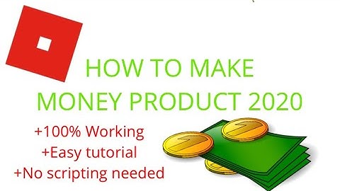 Roblox Money Developer Product Tutorial - Roblox Studio (WORKING 2020)
