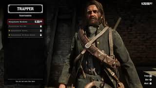 Red Dead Redemption 2 - shopping some clothes in saint denis