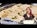 How to make THE BEST CREAMY Chicken Enchiladas (Encremedas) Recipe | Views on the road Enchiladas