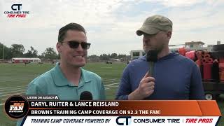 Browns Training Camp Day 4 recap: red zone, vertical passing game and getting a little chippy