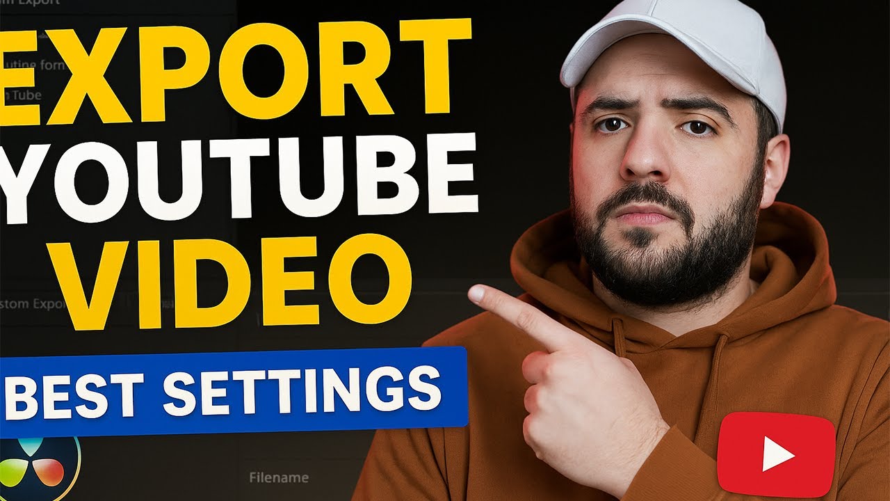 How to Export a YouTube Video in DaVinci Resolve 19 | Best Settings for ...