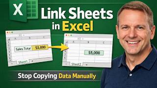Link Multiple Excel Sheets | Build Professional Interconnected Workbooks