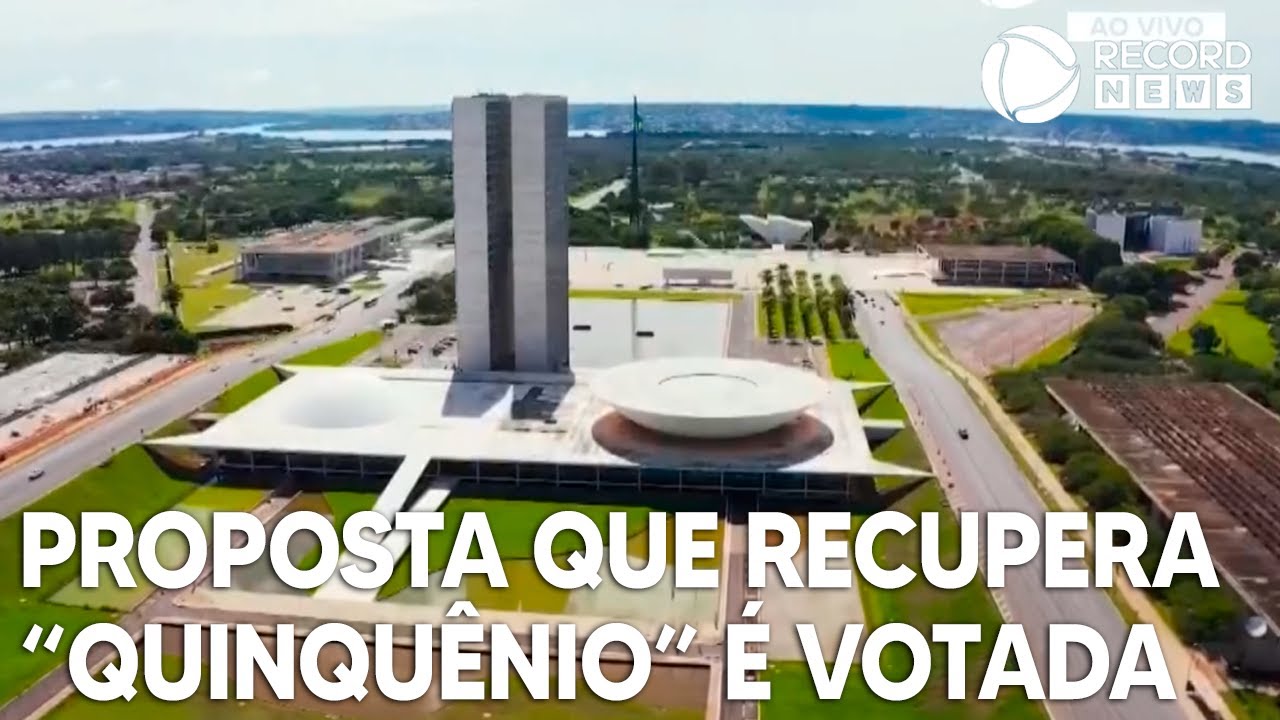 Senado vota proposta que resgata o “quinquênio”