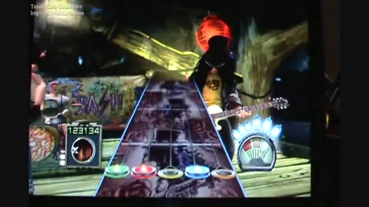 Guitar Hero 3 Custom Song - ACDC Thunderstruck - YouTube