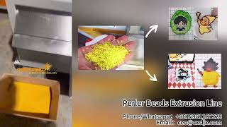 Perler Beads Extrusion Production Line | Complete Manufacturing Process | Chenxing Machinery