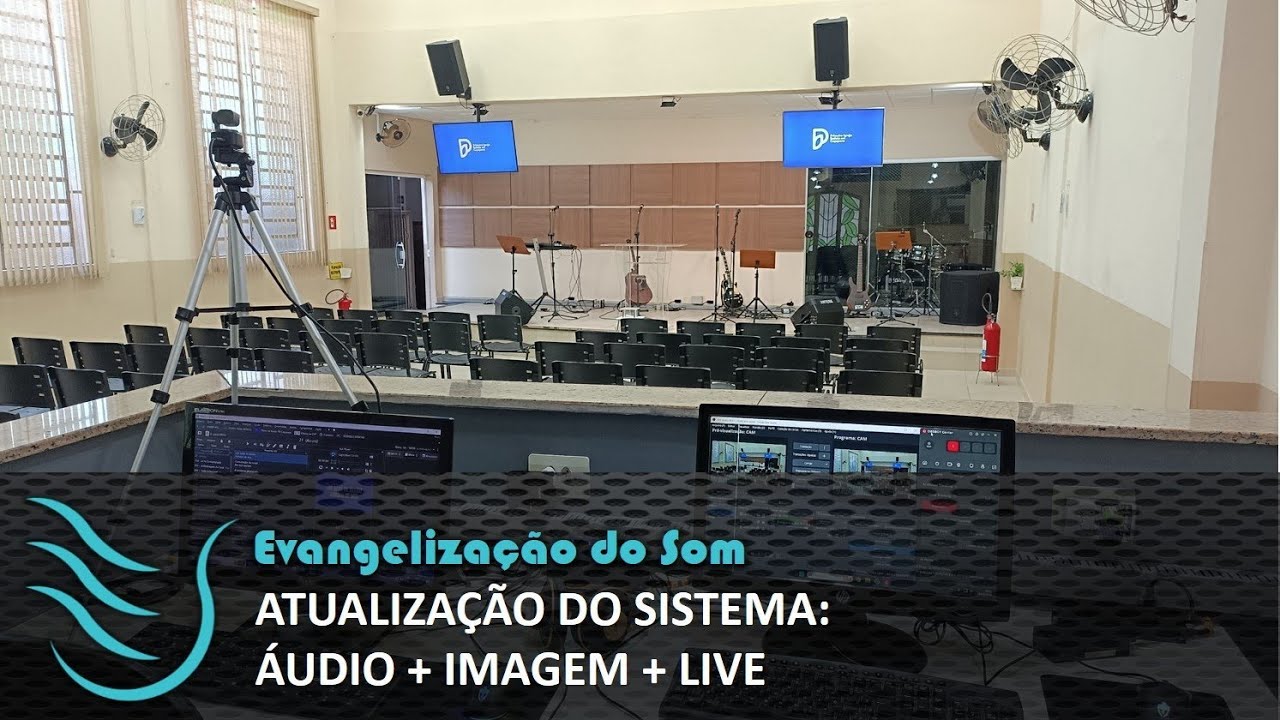 Instalação de Sistema de Som + Imagem + Live - EP 3 - 2025