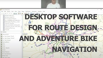 Desktop software for route design to navigate - Bike Navigation Series Ep02 of 10