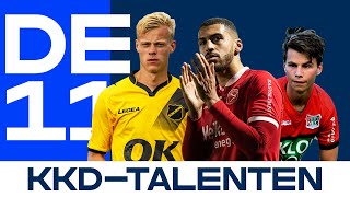 De 11 grootste KKD-talenten | De 11 | #HetBegintWeer | Eredivisie 2020/'21