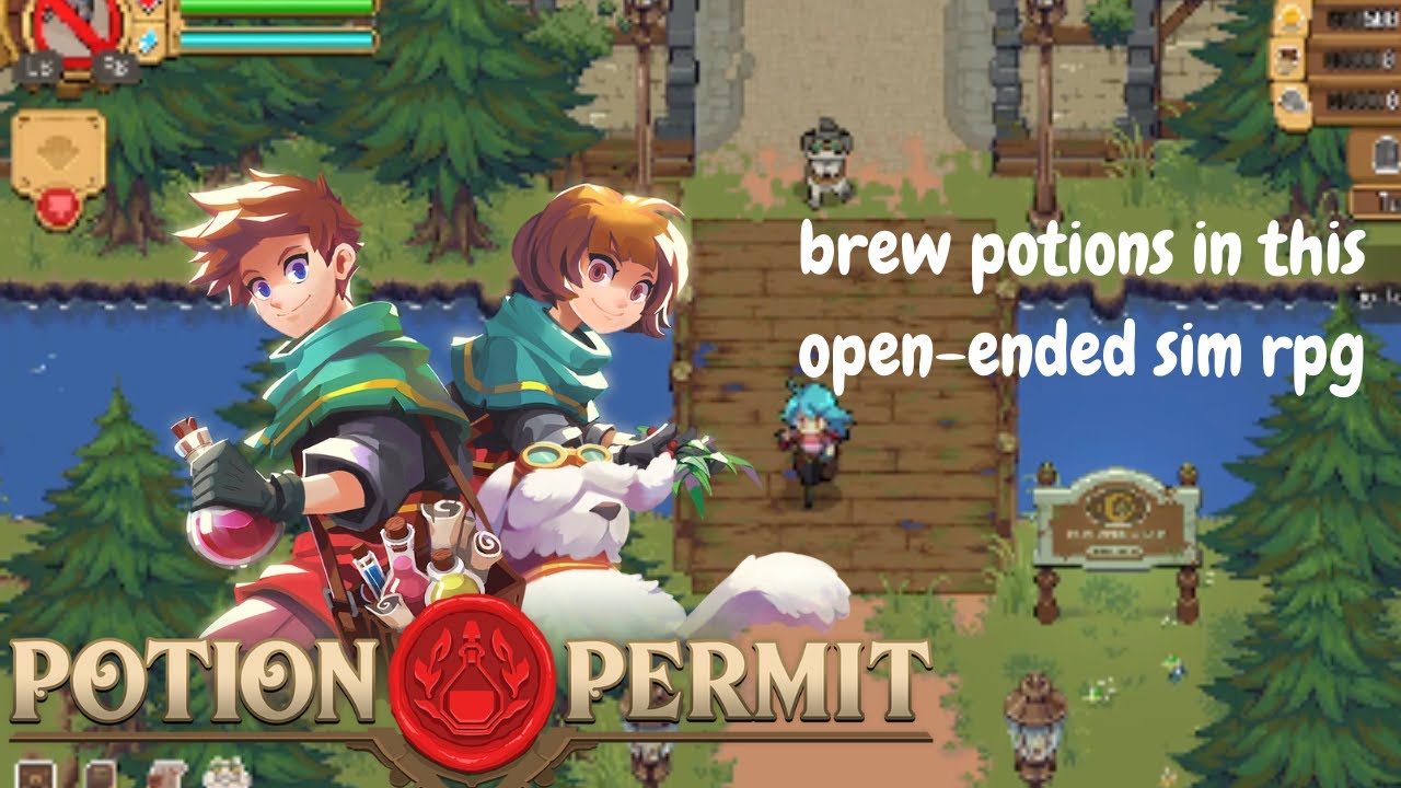 Potion Permit Demo | Chemist Life Sim - YouTube