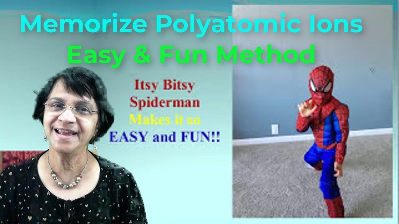 Easy & Fun method to memorize Polyatomic Ions - YouTube