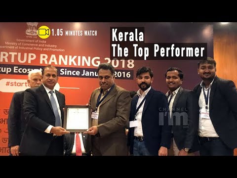 Kerala emerged Top Performer in startup ranking by DIPP | channeliam.com