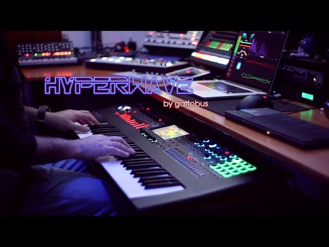 Roland Fantom - "Hyperwave" song with new Zen-Core Tones!