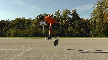 Learning Switch Backside Heelflips