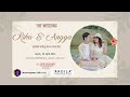 Live  pahargyan the wedding r i k a    a n g g a ardila pro audio  tanpanama pro