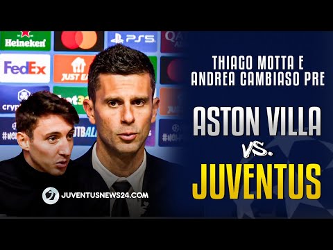 Conferenza stampa Thiago Motta Cambiaso pre Aston Villa Juve: il VIDEO con le parole della vigilia 1 Conferenza Motta e Cambiaso pre Aston Villa-Juve: “Infortuni? Non succedono solo a noi"
