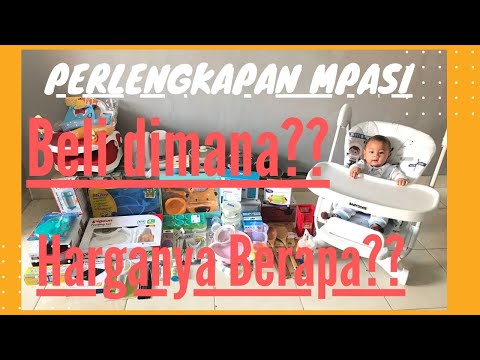 PERLENGKAPAN MPASI || BAYI 6 BULAN || PERSIAPAN MPASI BAYI [LENGKAP DENGAN HARGA DAN TOKO ]