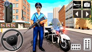 Police Motor Bike Chase Crime Shooting Game Android Gameplay screenshot 5