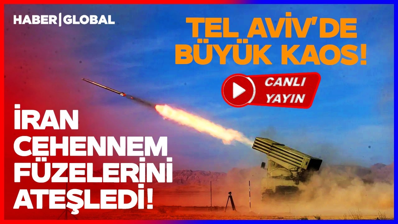 CANLI | BÖLGE YANIYOR! İran Hipersonik Fettah Füzelerini Ateşledi! Tel Aviv'de Sirenler Susmuyor!