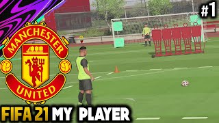 A LEGEND IS BORN | FIFA 21 Next Gen Storytelling My Player Career Mode Ep1 | Manchester United