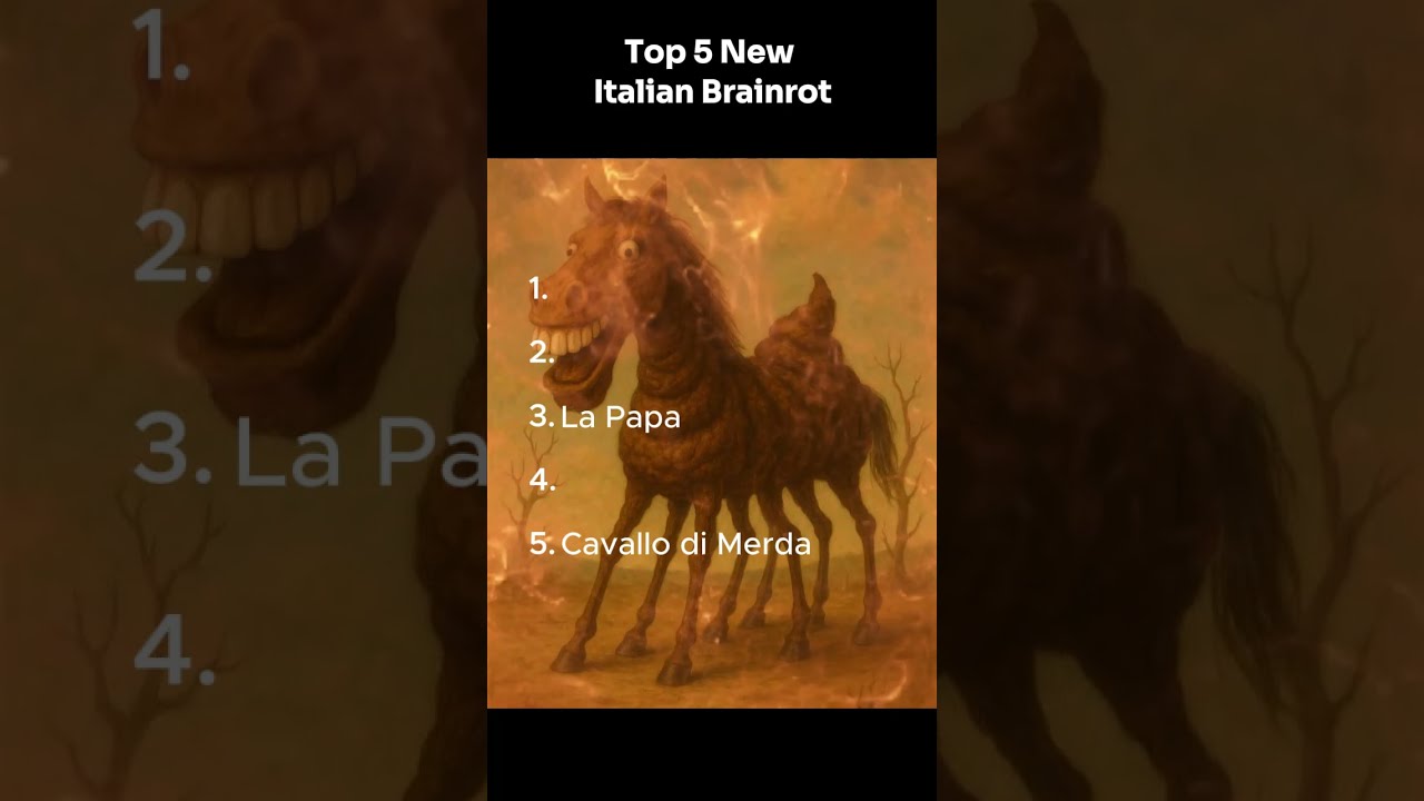 Top 5 New Italian Brainrot
