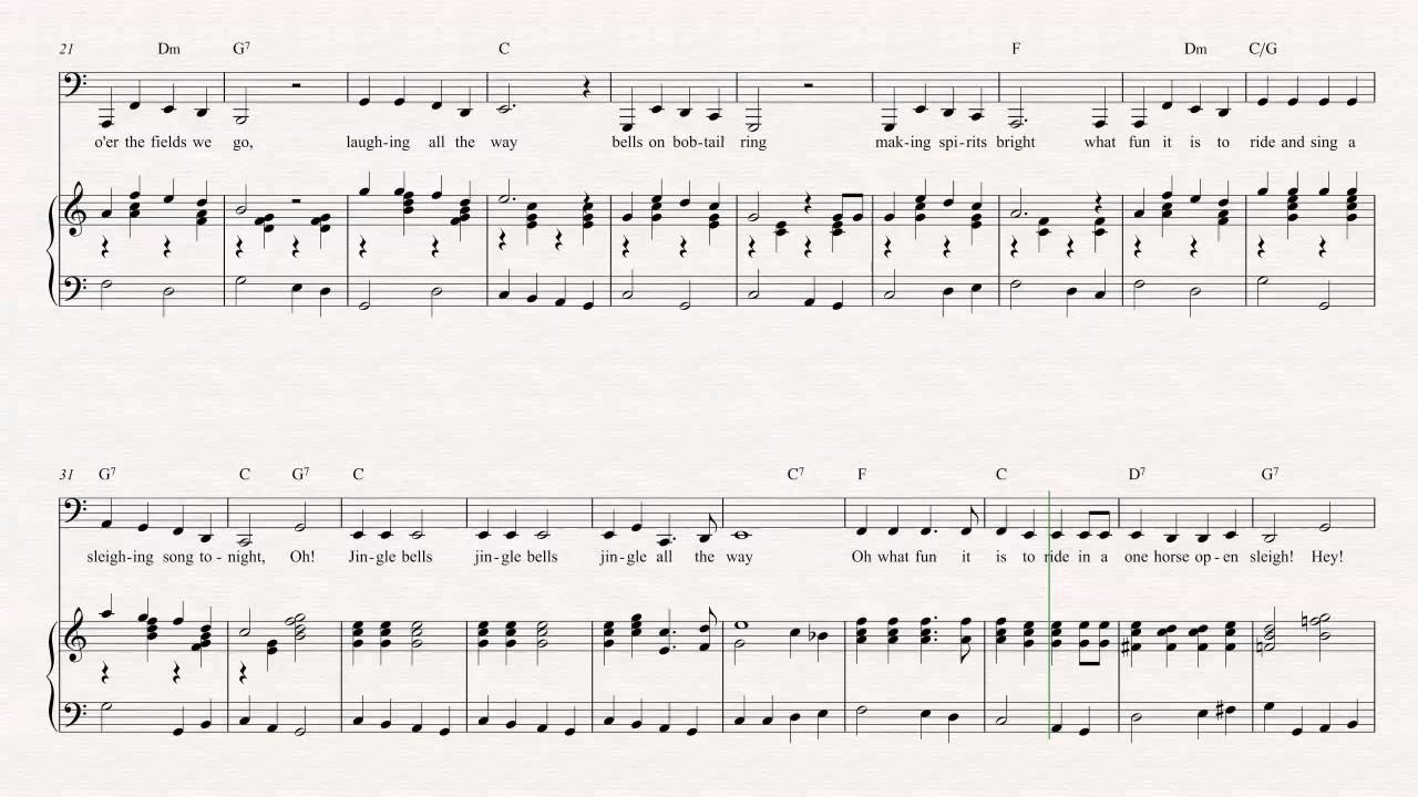 Tuba Jingle Bells Christmas Sheet Music, Chords, & Vocals YouTube