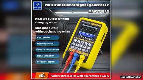 HART MODBUS Signal Generator with Integrated Paperless Recorder MultiSignal Compatibility and Proce
