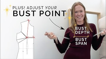 Eenvoudige aanpassing van volle en kleine borsten 💃 Pas naaipatronen aan op uw bh-cupmaat