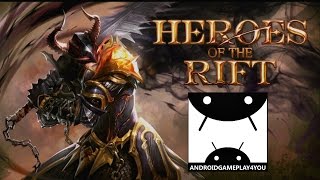Heroes of the Rift: 3D PvP RPG Android GamePlay Trailer (By Sway Mobile, Inc) screenshot 3