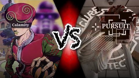 『Secure Calamity Pursue』Tooru/The Wonder of U Vs SCP-096 death battle fan trailer (JoJo Vs SCP)