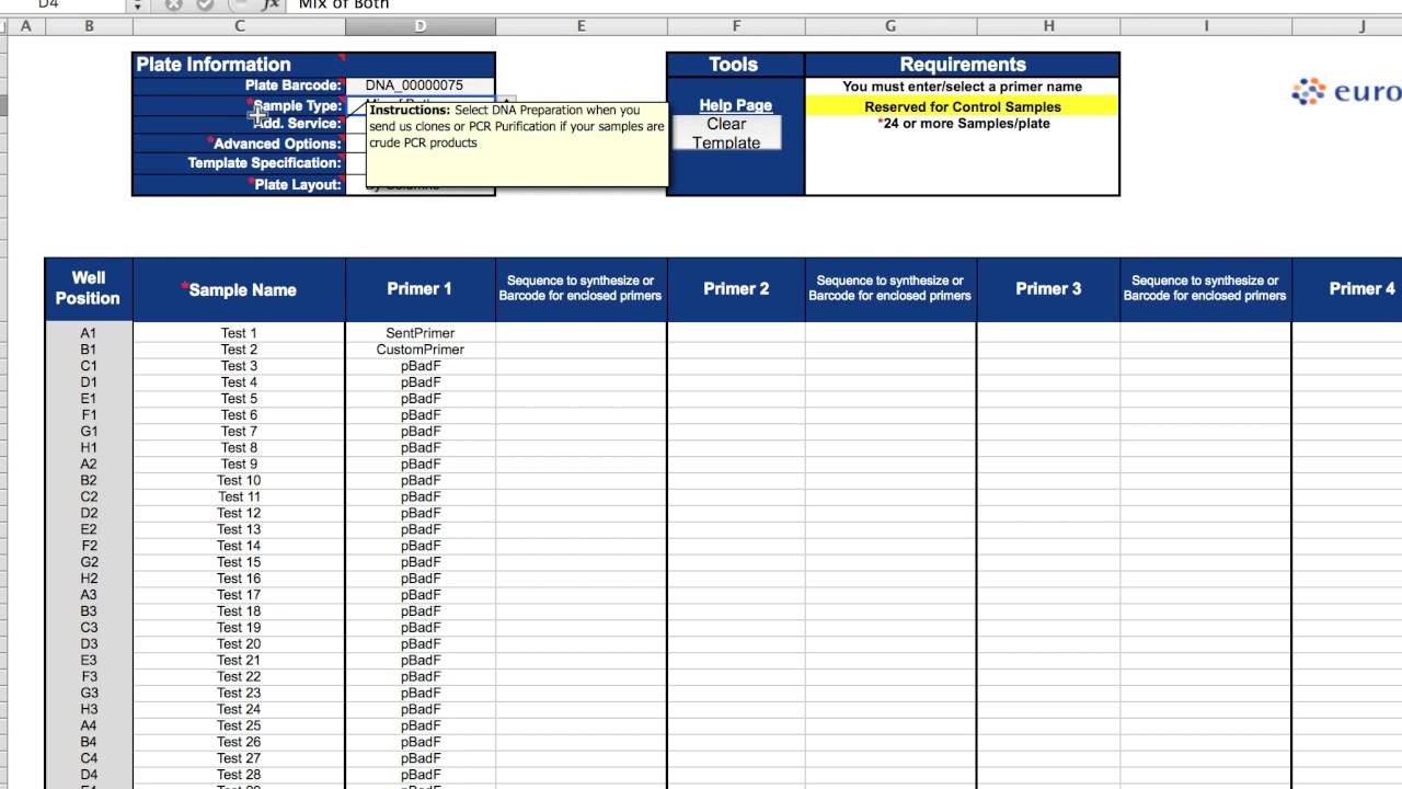 96 Well Plate Dna Sequencing Eurofins Genomics Us