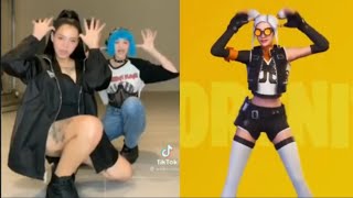 *NEW* Fortnite Build Up emote in Real Life (Brella Poarch - Build a B***ch choreography)