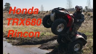 Видео Обзор квадроцикла Honda Rincon TRX680 (автор: ATV club Можайск)