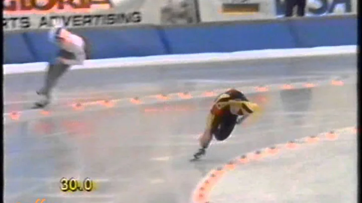World Championships Allround Oslo 1989 - 500 m Scott - Aoyanagi