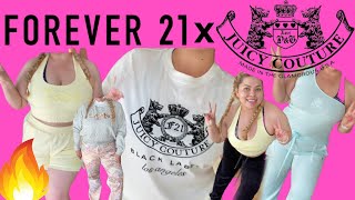 Forever 21 x Juicy Couture Collab Try On Haul