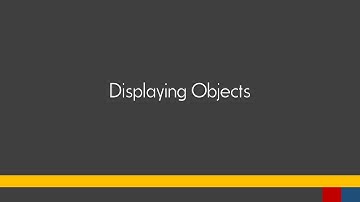 Quick Start to Cinema 4D / 05 / Displaying Objects