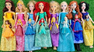 ASMR Unboxing Mattel Disney Princess Spin & Reveal Surprise Dolls! Satisfying video Review Toys