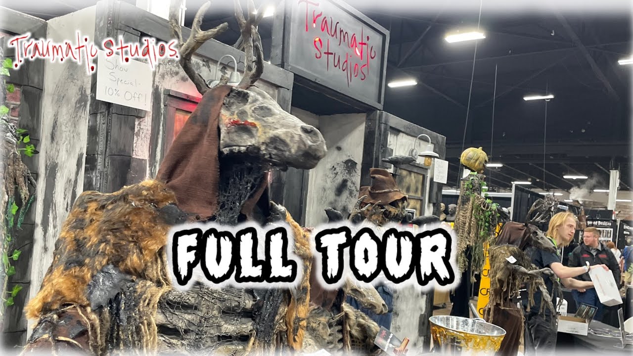 EAST COAST HAUNTERS 2025 | Traumatic Studios | FULL BOOTH TOUR