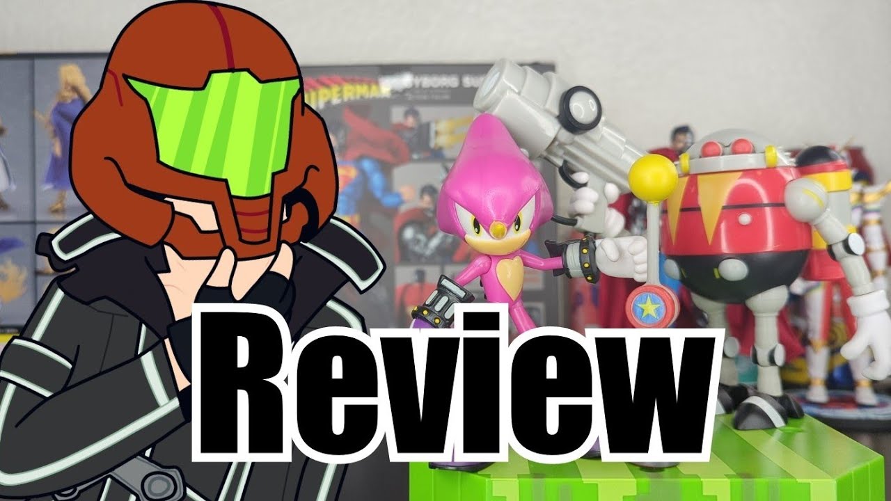 Sonic the Hedgehog Jakks Pacific Espio and Eggrobo (WAVE 9) Review-SuperShadix Boom