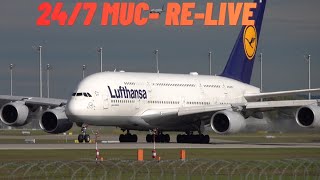 Download Lagu ✈️ RE-LIVE Planespotting Munich Airport MUC | Heavy Landings \u0026 Takeoffs | A380, A350, B777 Close-Ups MP3