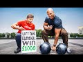 Lift The Unliftable Dumbbell, Win $1000