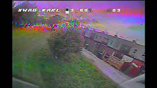 25R frame maiden and Runcam Racer first try