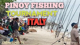 PINOY FISHING TOURNAMENT | REGGIO CALABRIA ITALY | Cabertoon tv