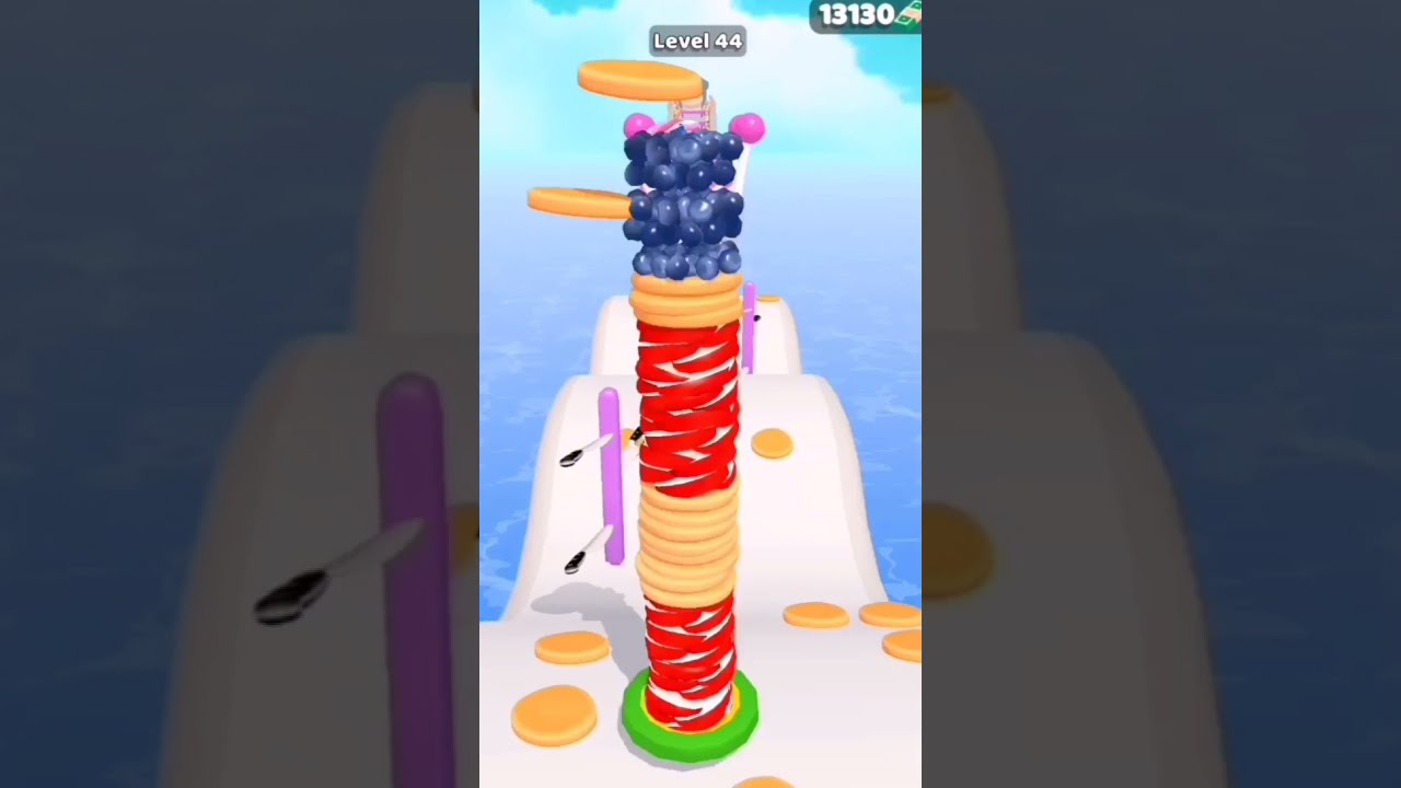 Pancake Run: All Levels Gameplay (Andriod, iOS) 
