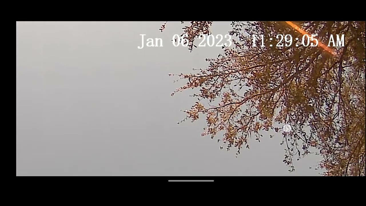 Airborne Phenomenon On Final Approach to Wormhole