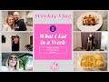 What I Eat in a Week to Lose Weight on WW (formerly Weight Watchers), Weigh In, & Meal Prep Review!!